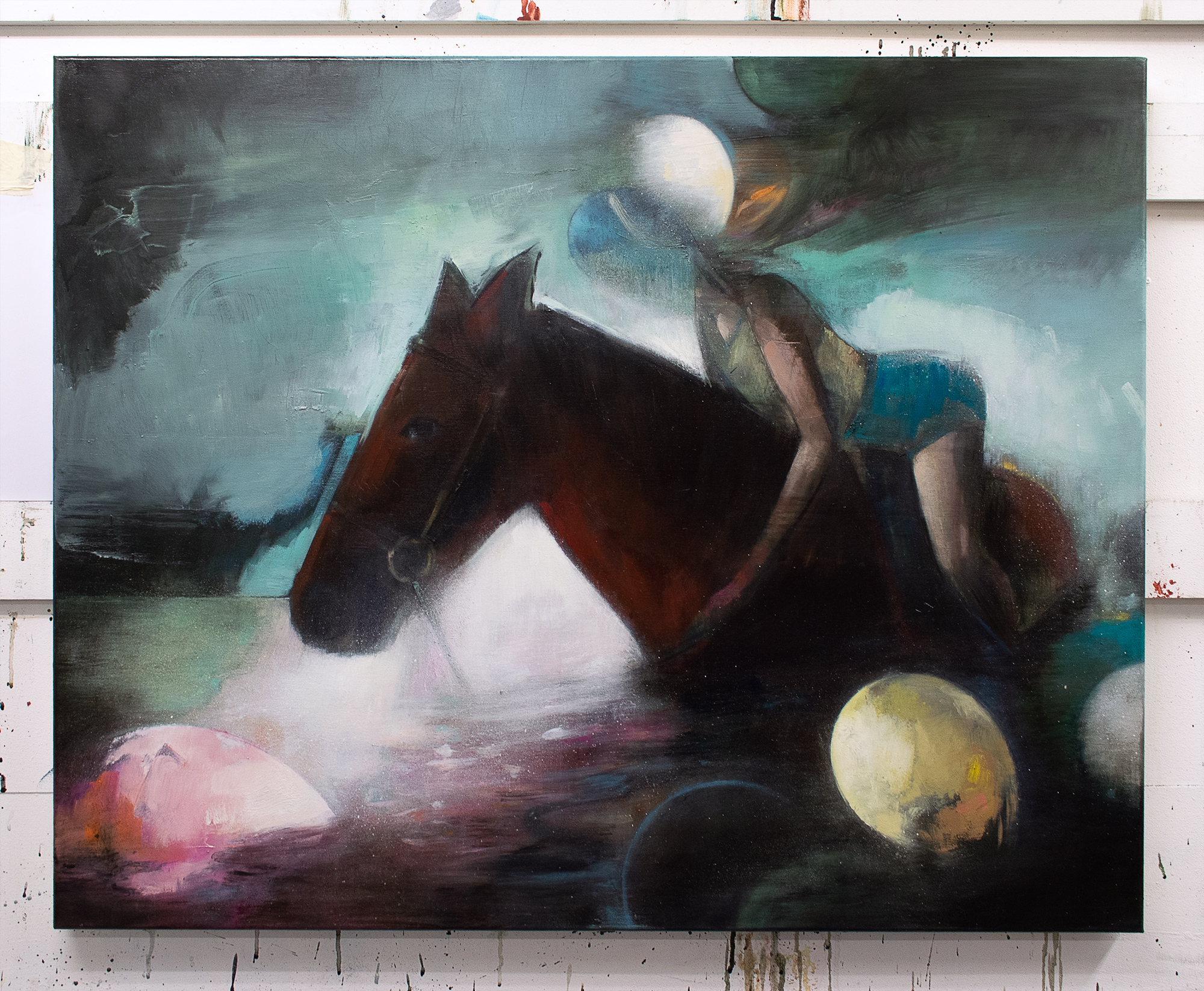 paintings, expressive, figurative, graphical, surrealistic, bodies, livestock, oceans, people, sexuality, blue, brown, pink, yellow, acrylic, charcoal, cotton-canvas, oil, spray-paint, beach, beautiful, contemporary-art, copenhagen, dark, expressionism, fantasy, female, girls, horses, icons, interior, interior-design, modern-art, nordic, scandinavien, sea, shapes, silhouette, symbolic, water, women, Buy original high quality art. Paintings, drawings, limited edition prints & posters by talented artists.