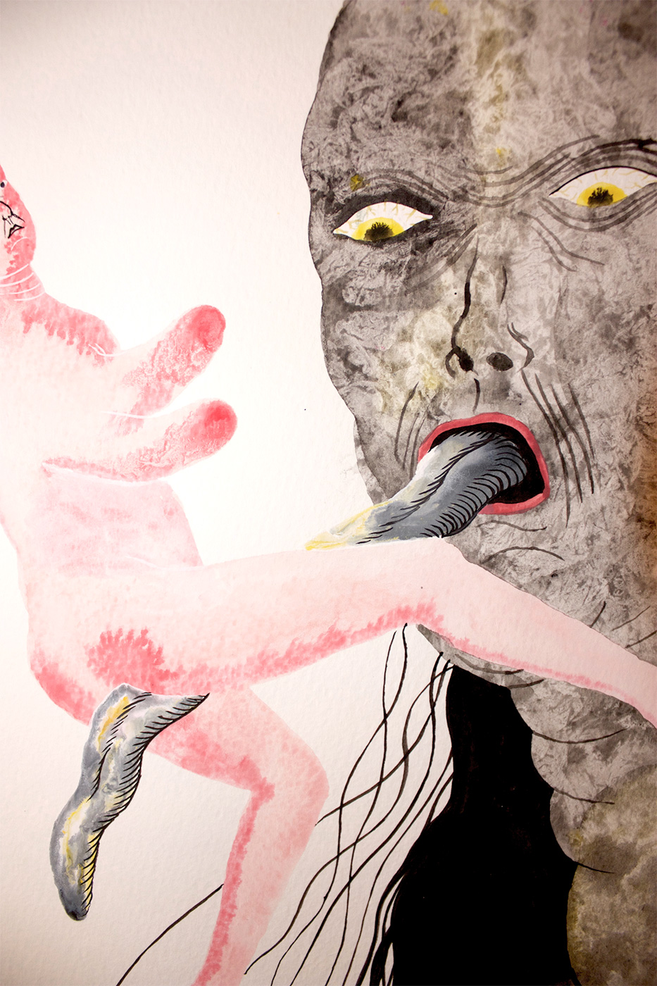 drawings, gouache, watercolors, figurative, portraiture, surrealistic, bodies, moods, sexuality, black, grey, pink, gouache, paper, contemporary-art, decorative, erotic, expressionism, female, interior, interior-design, men, modern, modern-art, nude, sexual, women, Buy original high quality art. Paintings, drawings, limited edition prints & posters by talented artists.