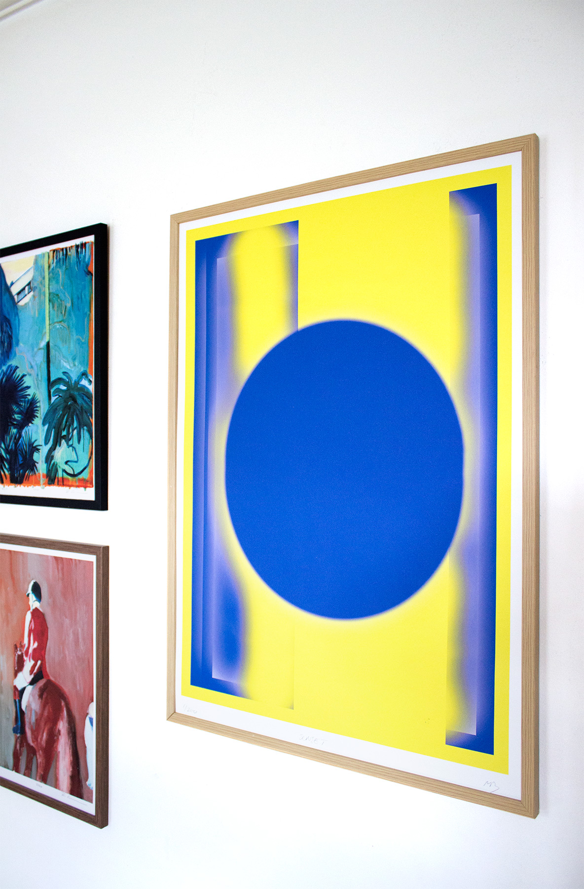 posters-prints, giclee-print, abstract, aesthetic, colorful, geometric, graphical, monochrome, pop, architecture, patterns, technology, blue, yellow, ink, paper, abstract-forms, architectural, beautiful, contemporary-art, copenhagen, danish, decorative, design, interior, interior-design, modern, modern-art, nordic, posters, prints, scandinavien, sun, Buy original high quality art. Paintings, drawings, limited edition prints & posters by talented artists.