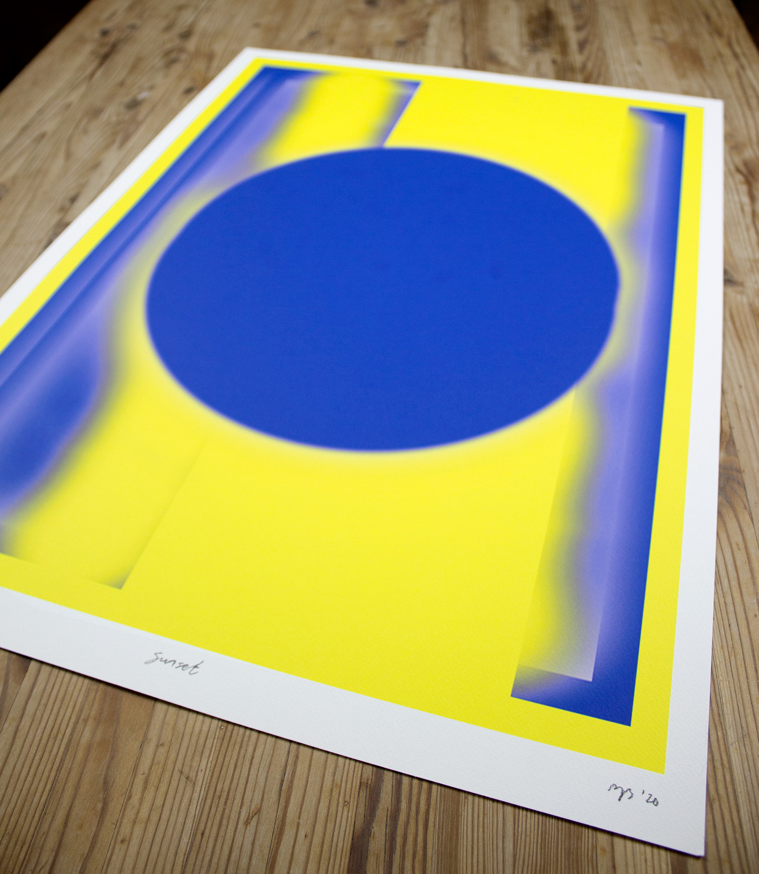 posters-prints, giclee-print, abstract, aesthetic, colorful, geometric, graphical, monochrome, pop, architecture, patterns, technology, blue, yellow, ink, paper, abstract-forms, architectural, beautiful, contemporary-art, copenhagen, danish, decorative, design, interior, interior-design, modern, modern-art, nordic, posters, prints, scandinavien, sun, Buy original high quality art. Paintings, drawings, limited edition prints & posters by talented artists.