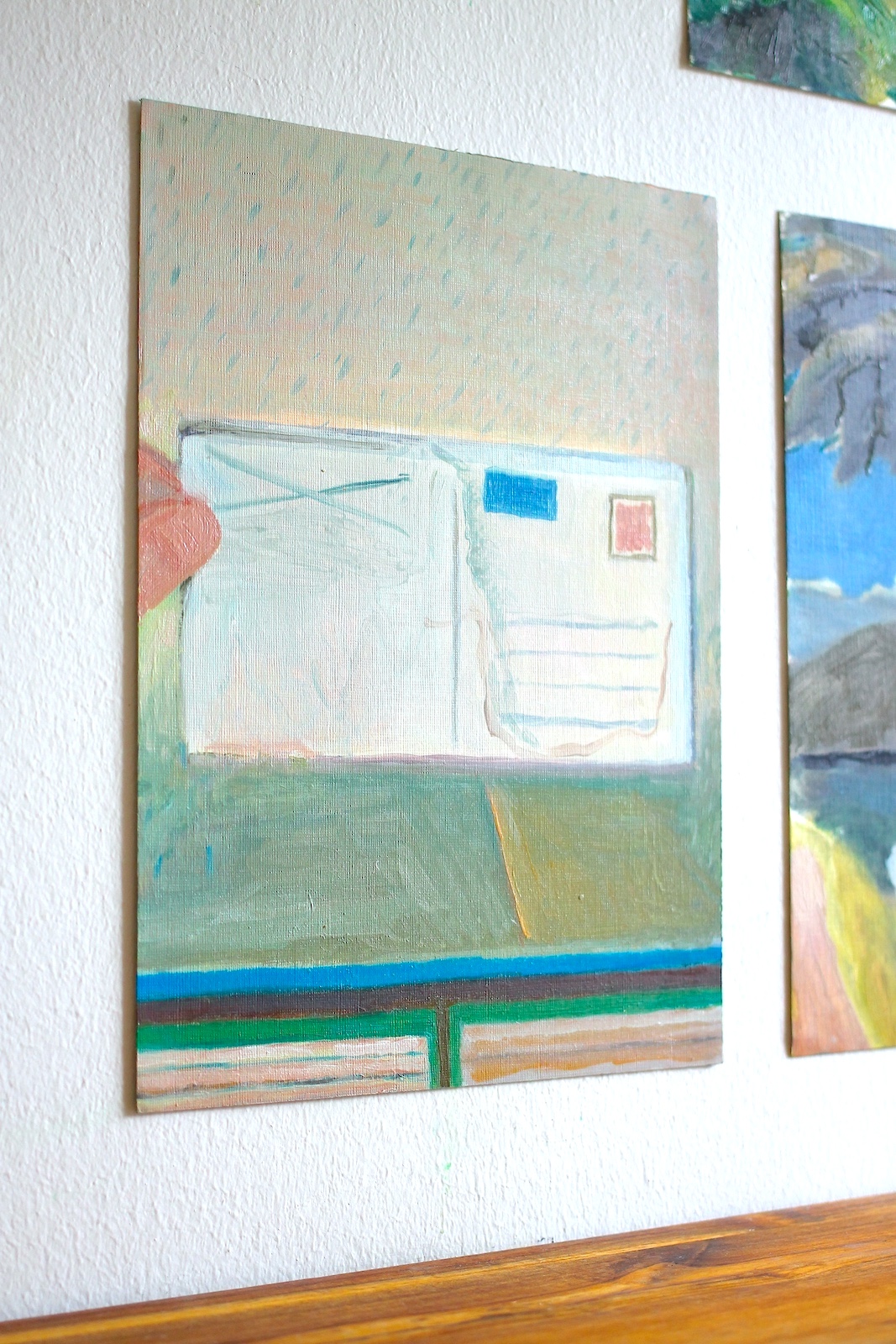 paintings, colorful, figurative, geometric, illustrative, everyday life, humor, movement, nature, seasons, sky, beige, blue, green, white, paper, oil, amusing, beautiful, contemporary-art, copenhagen, danish, decorative, design, detailed, interior, interior-design, love, modern, modern-art, nordic, scandinavien, sketch, summer, Buy original high quality art. Paintings, drawings, limited edition prints & posters by talented artists.