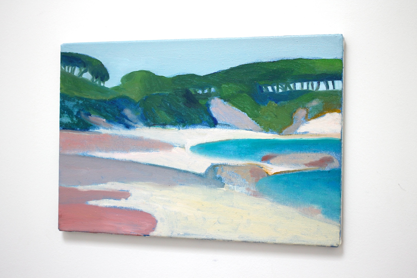 paintings, aesthetic, colorful, expressive, landscape, botany, moods, nature, oceans, sky, blue, green, pastel, turquoise, flax-canvas, oil, beautiful, contemporary-art, decorative, design, interior, interior-design, modern, modern-art, Buy original high quality art. Paintings, drawings, limited edition prints & posters by talented artists.