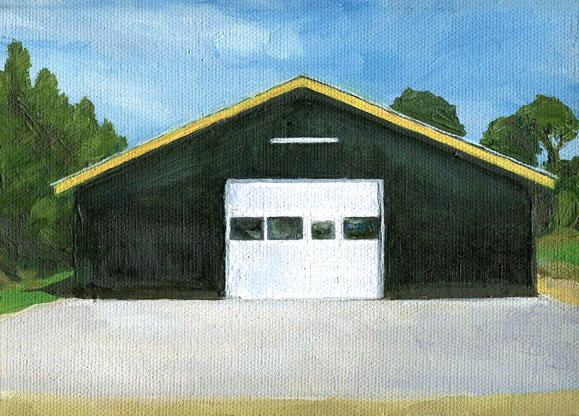 paintings, aesthetic, figurative, landscape, minimalistic, architecture, botany, everyday life, nature, seasons, sky, black, blue, green, grey, white, yellow, cotton-canvas, oil, architectural, beautiful, buildings, contemporary-art, danish, decorative, farm, forest, horizontal, houses, interior, interior-design, modern-art, nordic, scandinavien, tranquil, trees, Buy original high quality art. Paintings, drawings, limited edition prints & posters by talented artists.