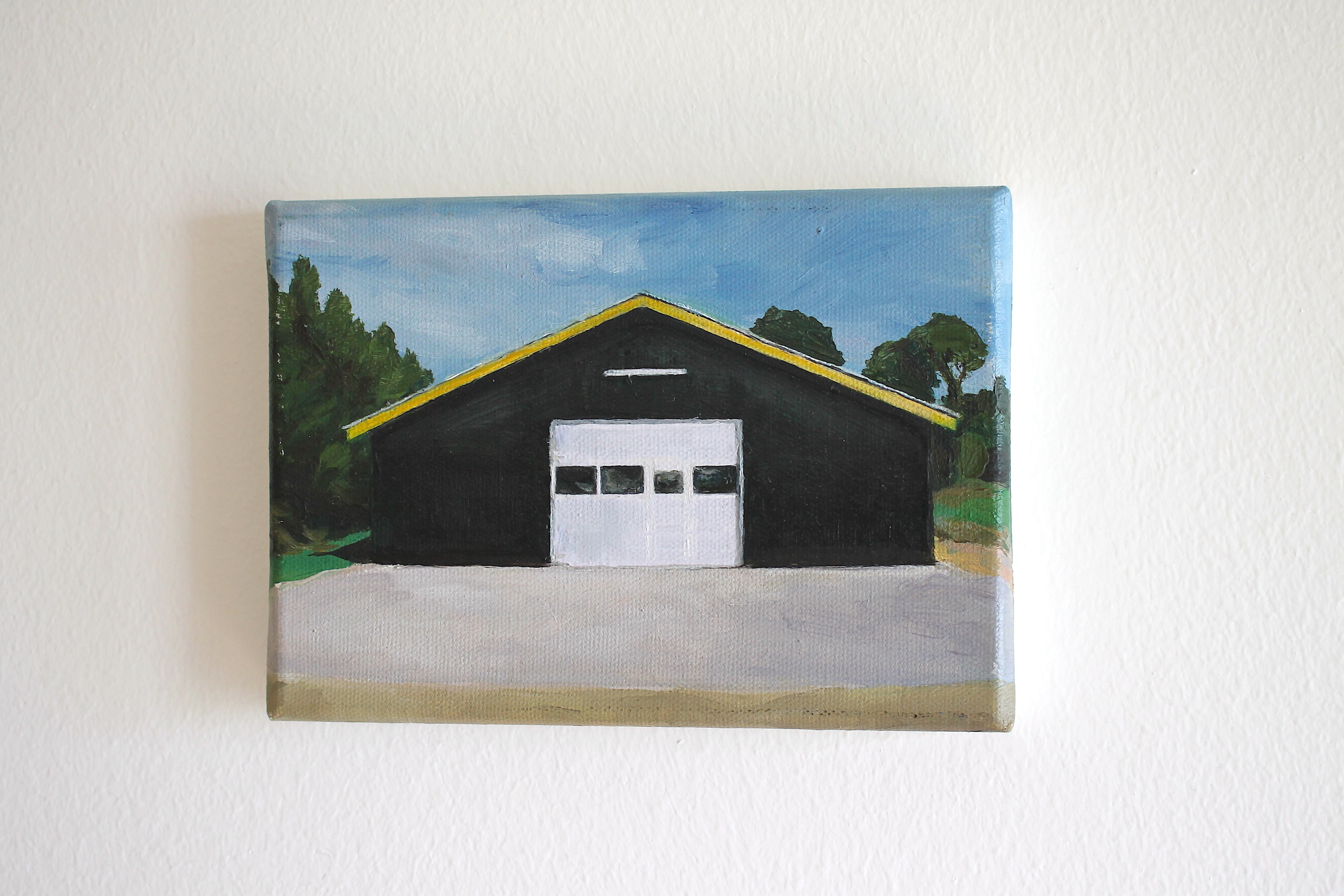 paintings, aesthetic, figurative, landscape, minimalistic, architecture, botany, everyday life, nature, seasons, sky, black, blue, green, grey, white, yellow, cotton-canvas, oil, architectural, beautiful, buildings, contemporary-art, danish, decorative, farm, forest, horizontal, houses, interior, interior-design, modern-art, nordic, scandinavien, tranquil, trees, Buy original high quality art. Paintings, drawings, limited edition prints & posters by talented artists.