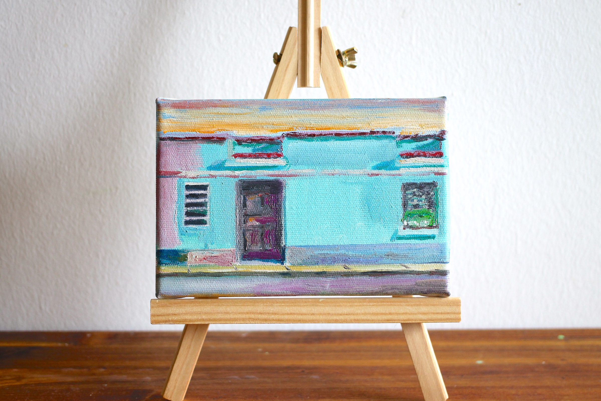 paintings, colorful, figurative, landscape, pop, architecture, moods, seasons, sky, pastel, pink, turquoise, yellow, cotton-canvas, oil, architectural, beautiful, bright, buildings, cities, contemporary-art, cute, day, decorative, design, detailed, fantasy, horizontal, houses, interior, interior-design, modern, modern-art, outdoors, romantic, scenery, streets, summer, sun, tranquil, urban, Buy original high quality art. Paintings, drawings, limited edition prints & posters by talented artists.