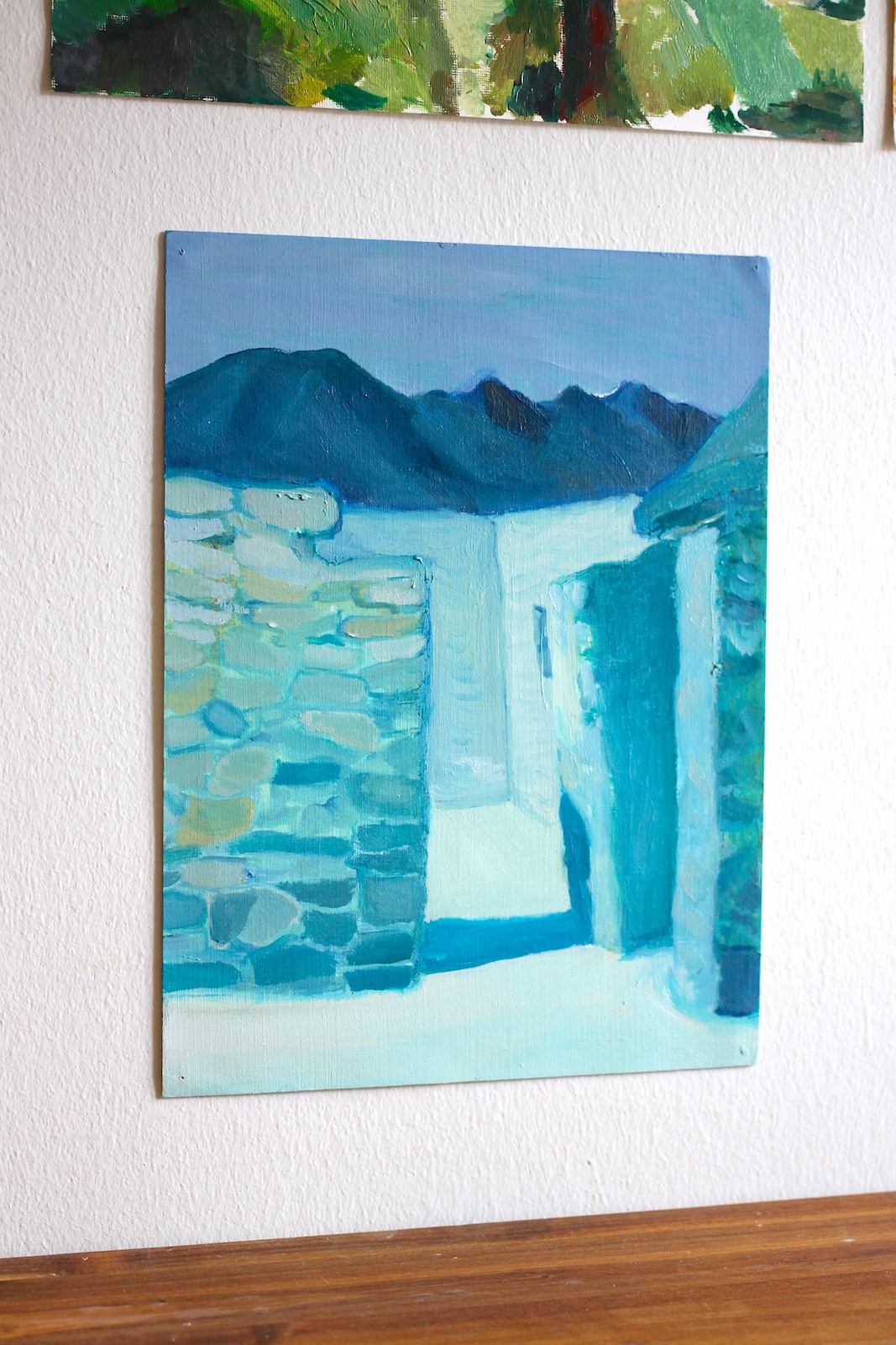 paintings, colorful, figurative, landscape, minimalistic, architecture, moods, sky, blue, pastel, purple, turquoise, paper, oil, architectural, atmosphere, beautiful, buildings, contemporary-art, decorative, design, houses, impressionism, interior, interior-design, modern, modern-art, mountains, outdoors, pretty, romantic, scenery, square, symbolic, symmetry, tranquil, travel, windows, Buy original high quality art. Paintings, drawings, limited edition prints & posters by talented artists.