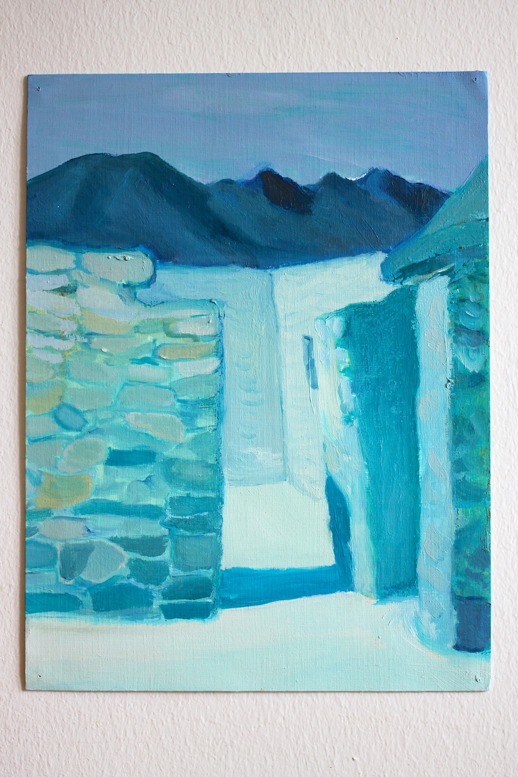 paintings, colorful, figurative, landscape, minimalistic, architecture, moods, sky, blue, pastel, purple, turquoise, paper, oil, architectural, atmosphere, beautiful, buildings, contemporary-art, decorative, design, houses, impressionism, interior, interior-design, modern, modern-art, mountains, outdoors, pretty, romantic, scenery, square, symbolic, symmetry, tranquil, travel, windows, Buy original high quality art. Paintings, drawings, limited edition prints & posters by talented artists.