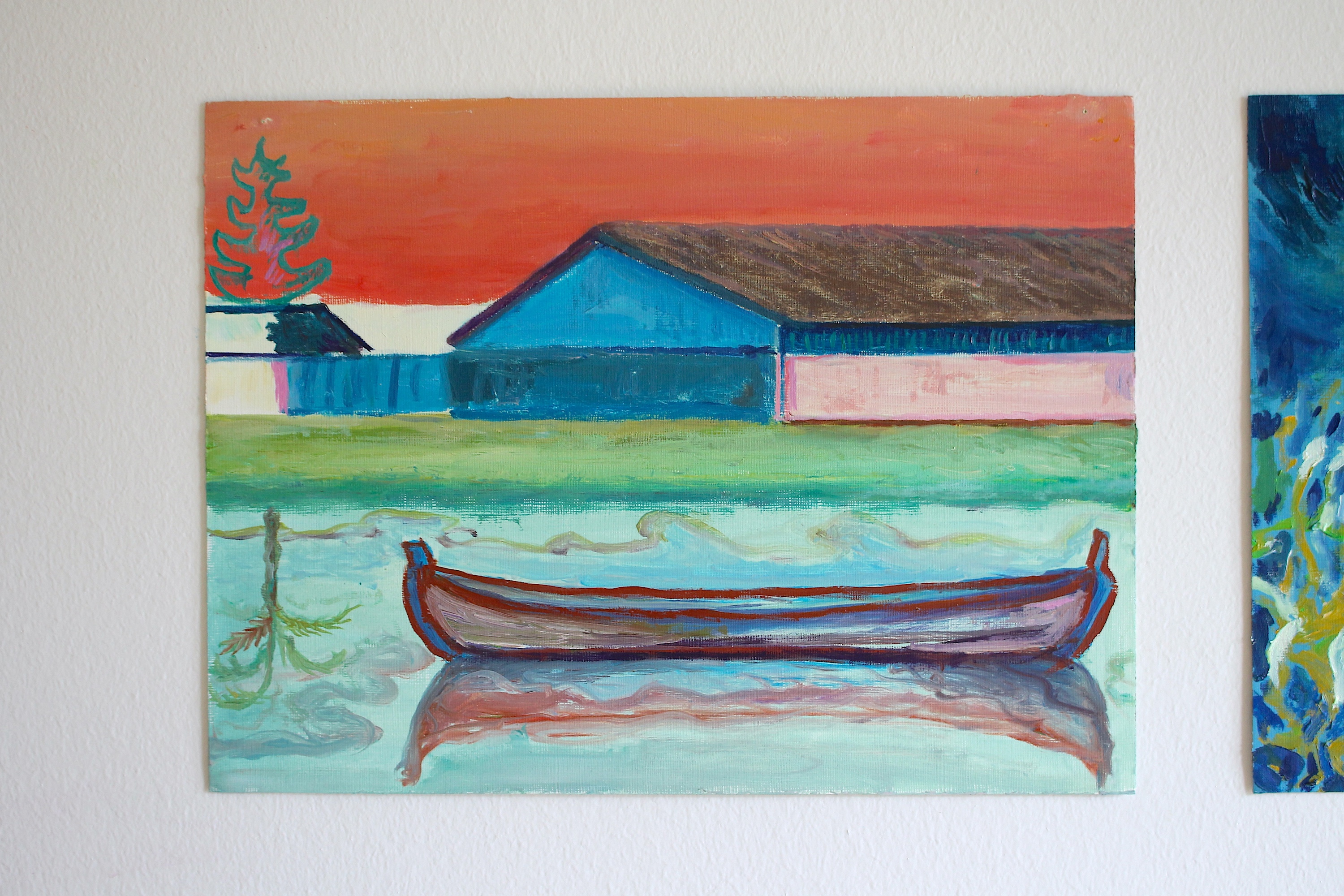 paintings, aesthetic, colorful, figurative, landscape, surrealistic, architecture, botany, moods, nature, sailing, seasons, sky, blue, green, pastel, red, paper, oil, architectural, atmosphere, beautiful, boats, buildings, danish, decorative, farm, forest, houses, interior, interior-design, modern-art, nordic, romantic, scandinavien, tranquil, travel, trees, water, Buy original high quality art. Paintings, drawings, limited edition prints & posters by talented artists.