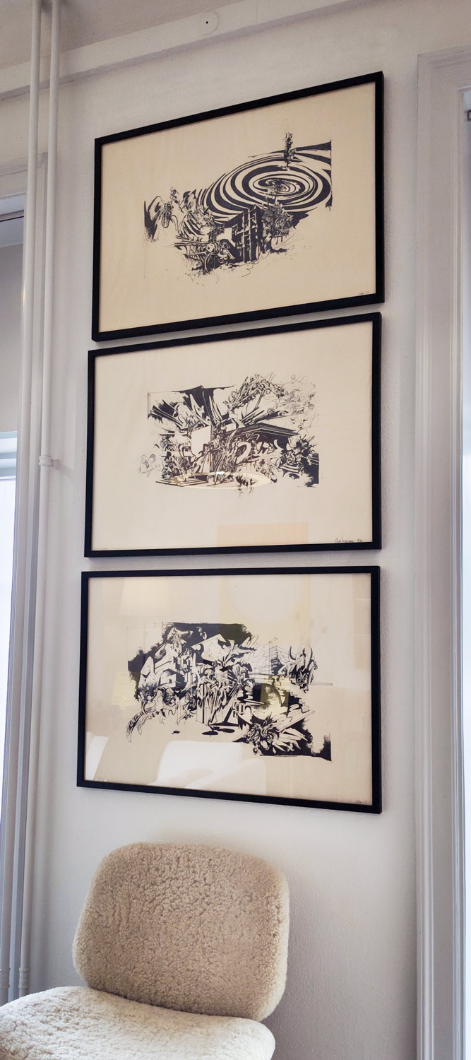 drawings, abstract, expressive, graphical, illustrative, landscape, monochrome, architecture, botany, nature, patterns, black, white, artliner, ink, paper, marker, architectural, contemporary-art, danish, design, interior, interior-design, modern, modern-art, nordic, scandinavien, Buy original high quality art. Paintings, drawings, limited edition prints & posters by talented artists.
