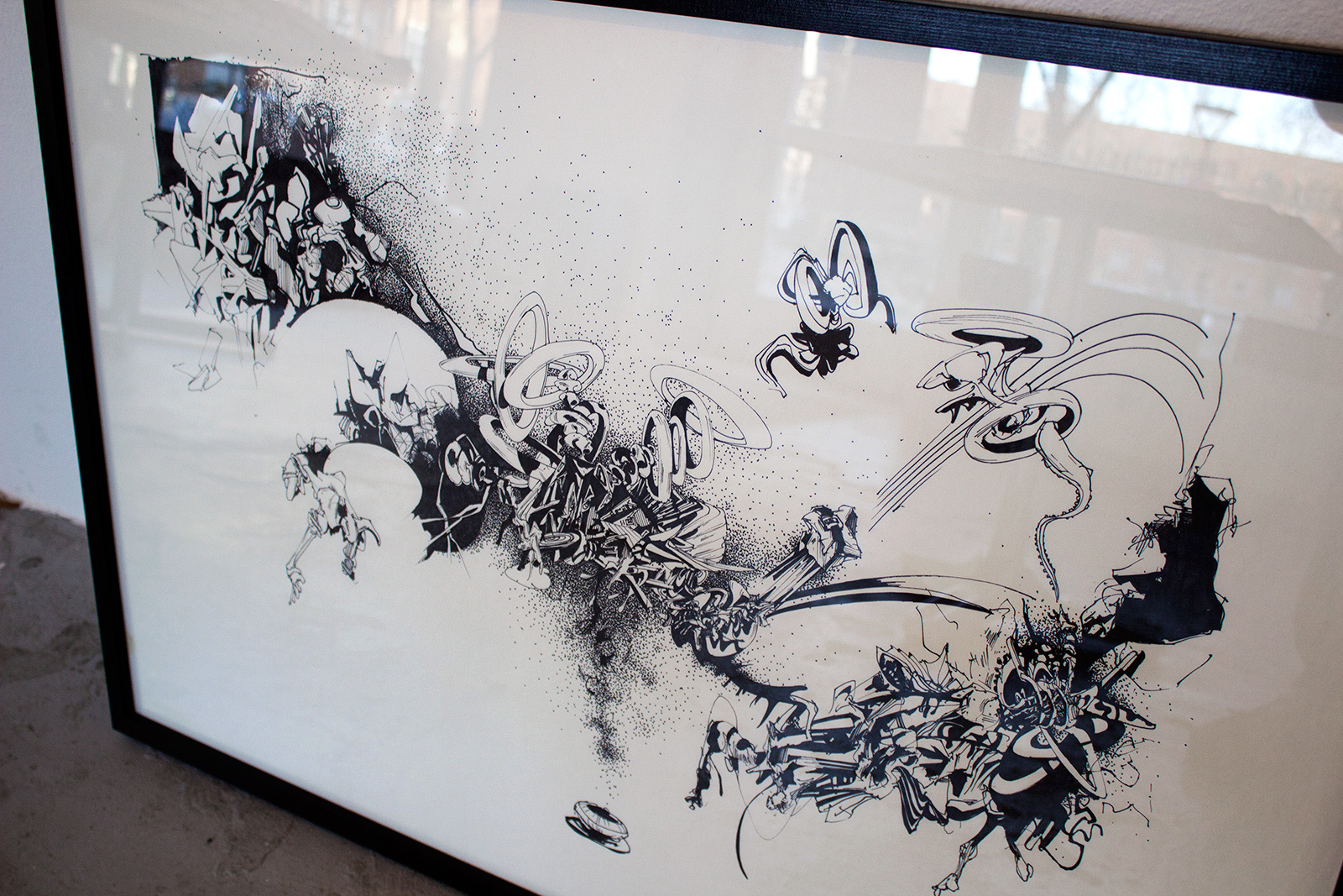drawings, aesthetic, expressive, graphical, illustrative, monochrome, architecture, botany, cartoons, movement, patterns, black, white, ink, paper, marker, abstract-forms, architectural, black-and-white, contemporary-art, danish, decorative, interior, interior-design, modern, modern-art, nordic, scandinavien, street-art, Buy original high quality art. Paintings, drawings, limited edition prints & posters by talented artists.