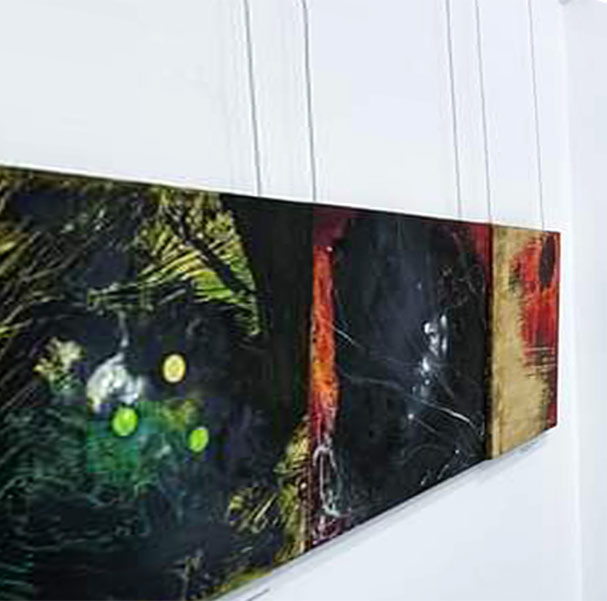 paintings, abstract, colorful, expressive, graphical, landscape, botany, nature, patterns, sky, gold, red, flax-canvas, oil, other-mediums, abstract-forms, atmosphere, beautiful, contemporary-art, danish, decorative, design, interior, interior-design, modern, modern-art, mountains, plants, Buy original high quality art. Paintings, drawings, limited edition prints & posters by talented artists.