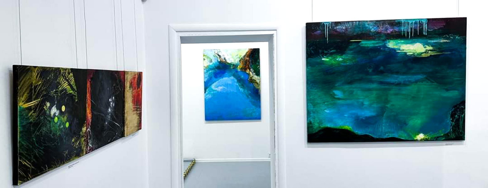 paintings, abstract, colorful, expressive, graphical, landscape, botany, nature, patterns, sky, black, green, yellow, flax-canvas, oil, abstract-forms, atmosphere, beautiful, contemporary-art, danish, decorative, design, interior, interior-design, modern, modern-art, Buy original high quality art. Paintings, drawings, limited edition prints & posters by talented artists.