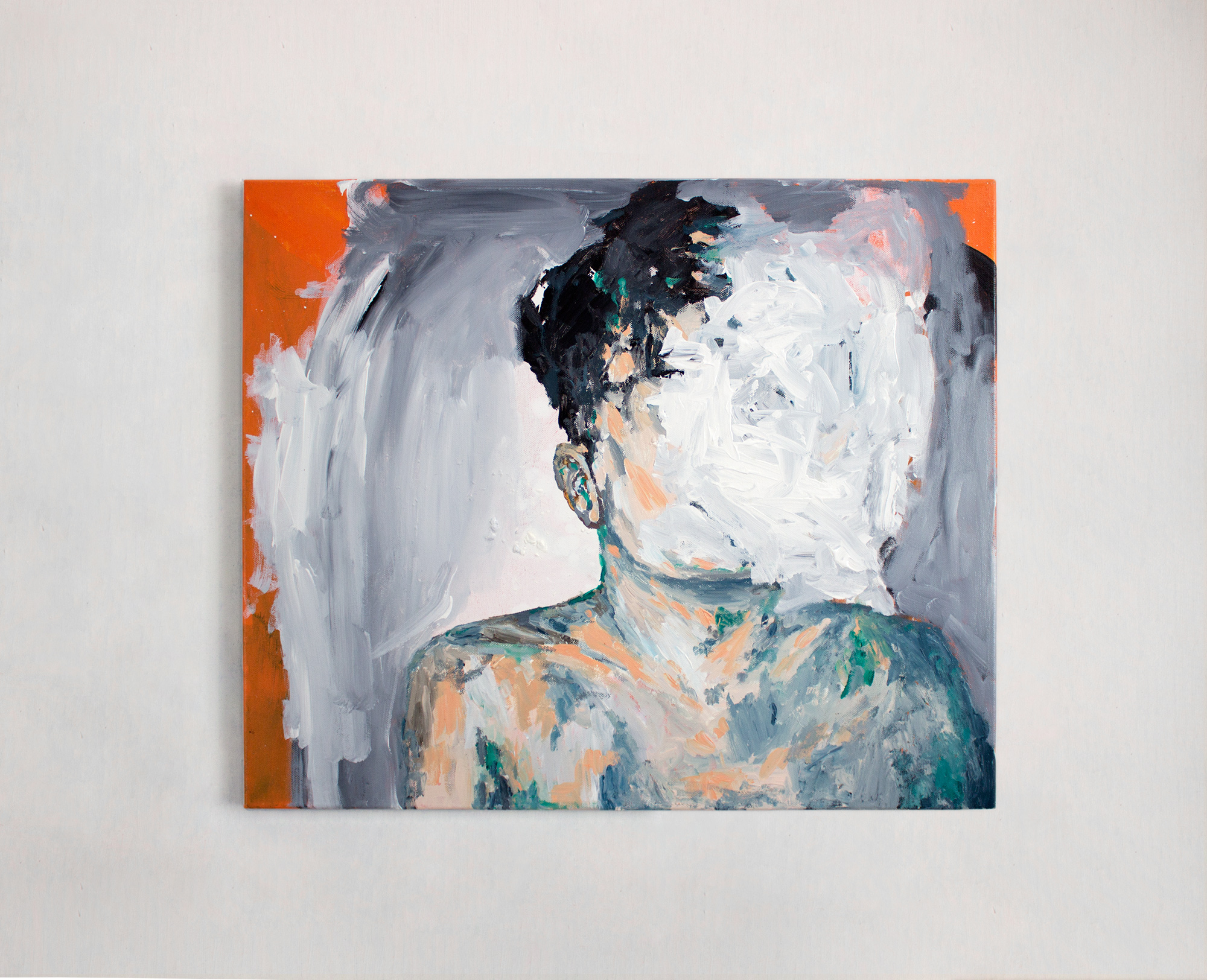 paintings, expressive, figurative, bodies, moods, people, black, green, grey, orange, acrylic, cotton-canvas, boys, bright, contemporary-art, copenhagen, interior, interior-design, men, scandinavien, Buy original high quality art. Paintings, drawings, limited edition prints & posters by talented artists.
