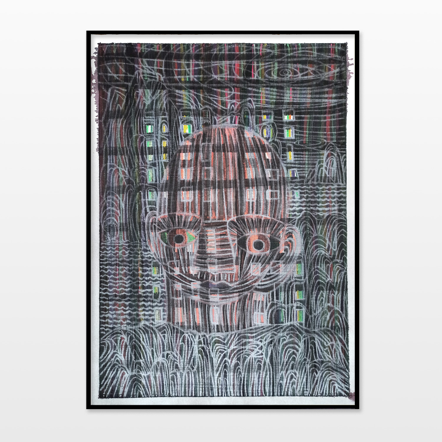 drawings, aesthetic, colorful, expressive, figurative, bodies, patterns, people, black, pastel, white, crayons, paper, contemporary-art, faces, interior, interior-design, men, modern, modern-art, tranquil, weird, Buy original high quality art. Paintings, drawings, limited edition prints & posters by talented artists.
