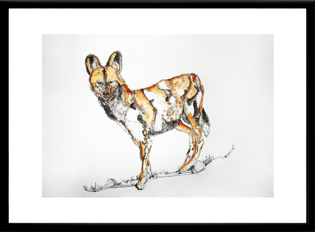 illustration. Expressive modern art. animals. talented artists, online art gallery.