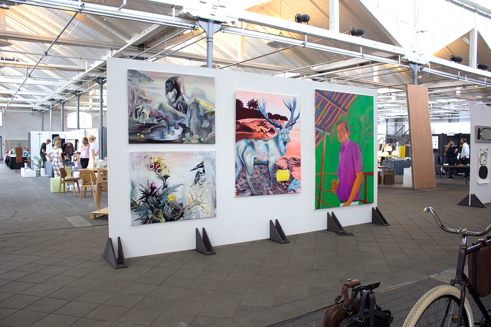 paintings, aesthetic, animal, colorful, landscape, animals, botany, insects, movement, wildlife, green, grey, yellow, acrylic, flax-canvas, abstract-forms, atmosphere, beautiful, contemporary-art, copenhagen, danish, decorative, design, interior, interior-design, modern, modern-art, nordic, scandinavien, trees, Buy original high quality art. Paintings, drawings, limited edition prints & posters by talented artists.