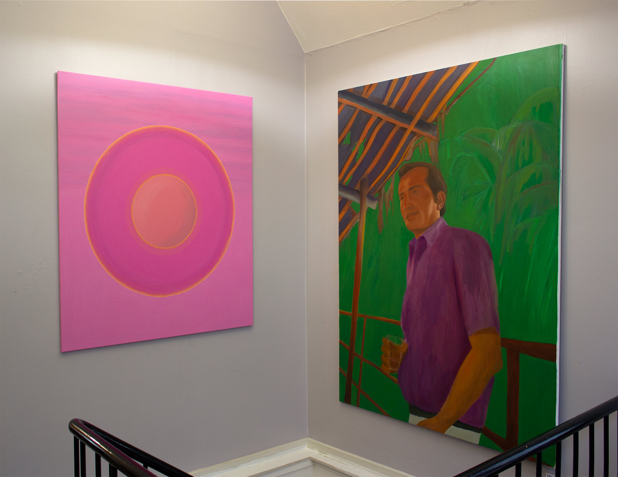 Fantastic man | Paintings | Rose Marie Brøgger | Beauton Art Gallery paintings, aesthetic, colorful, geometric, graphical, minimalistic, monochrome, architecture, moods, patterns, pink, yellow, acrylic, cotton-canvas, abstract-forms, architectural, beautiful, conceptual, contemporary-art, copenhagen, danish, interior, interior-design, modern, modern-art, nordic, pop-art, scandinavien, Buy original high quality art. Paintings, drawings, limited edition prints & posters by talented artists.