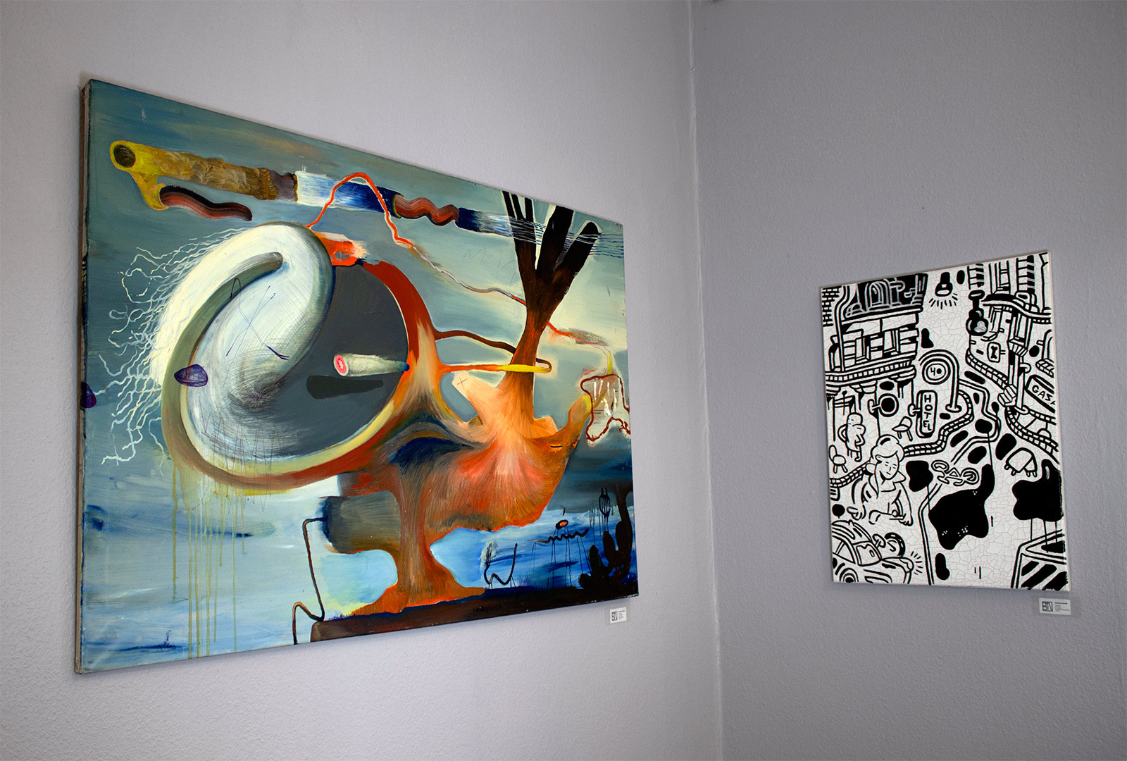 paintings, abstract, landscape, surrealistic, movement, nature, sky, blue, grey, orange, pink, flax-canvas, oil, abstract-forms, atmosphere, contemporary-art, decorative, design, interior, interior-design, modern, modern-art, nordic, scandinavien, scenery, shapes, Buy original high quality art. Paintings, drawings, limited edition prints & posters by talented artists.
