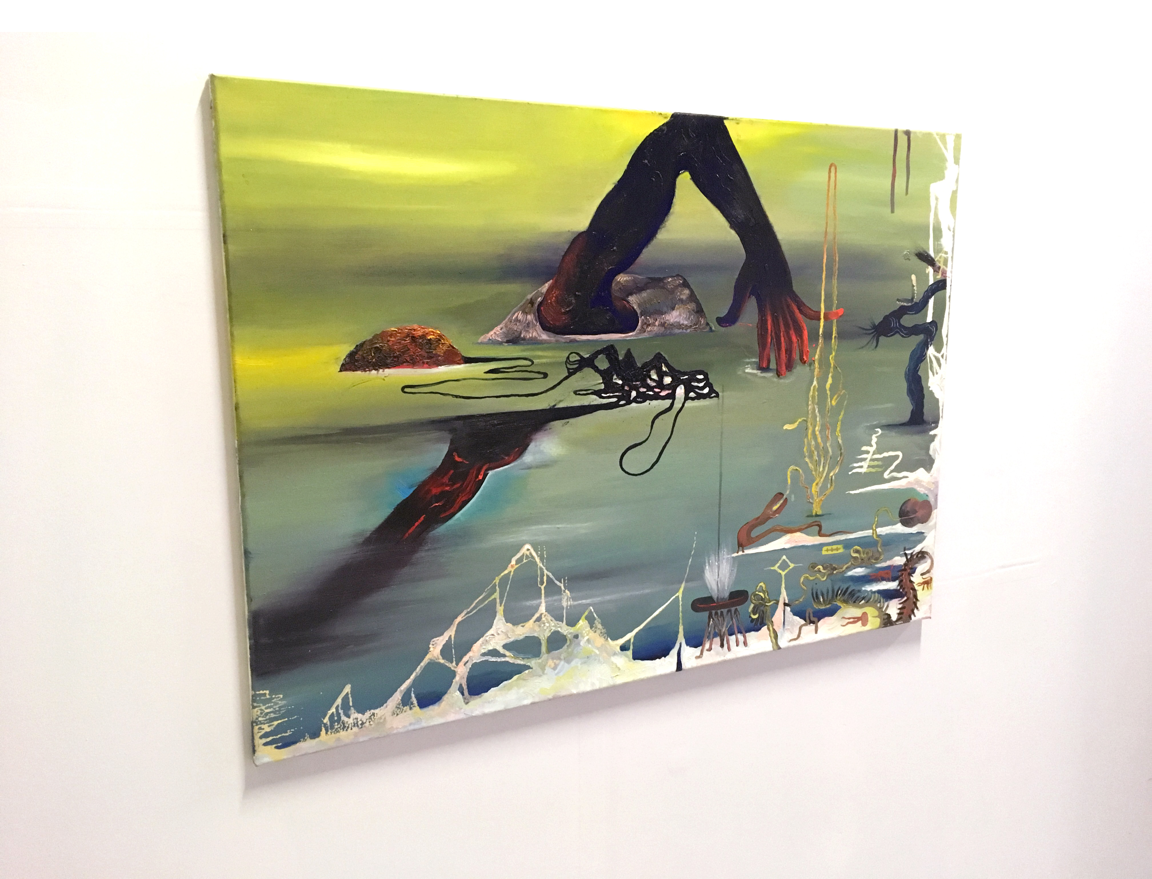 paintings, abstract, animal, landscape, surrealistic, animals, bodies, moods, nature, oceans, wildlife, black, green, red, yellow, oil, abstract-forms, atmosphere, beach, contemporary-art, horizontal, interior, interior-design, modern, modern-art, outdoors, scenery, water, Buy original high quality art. Paintings, drawings, limited edition prints & posters by talented artists.