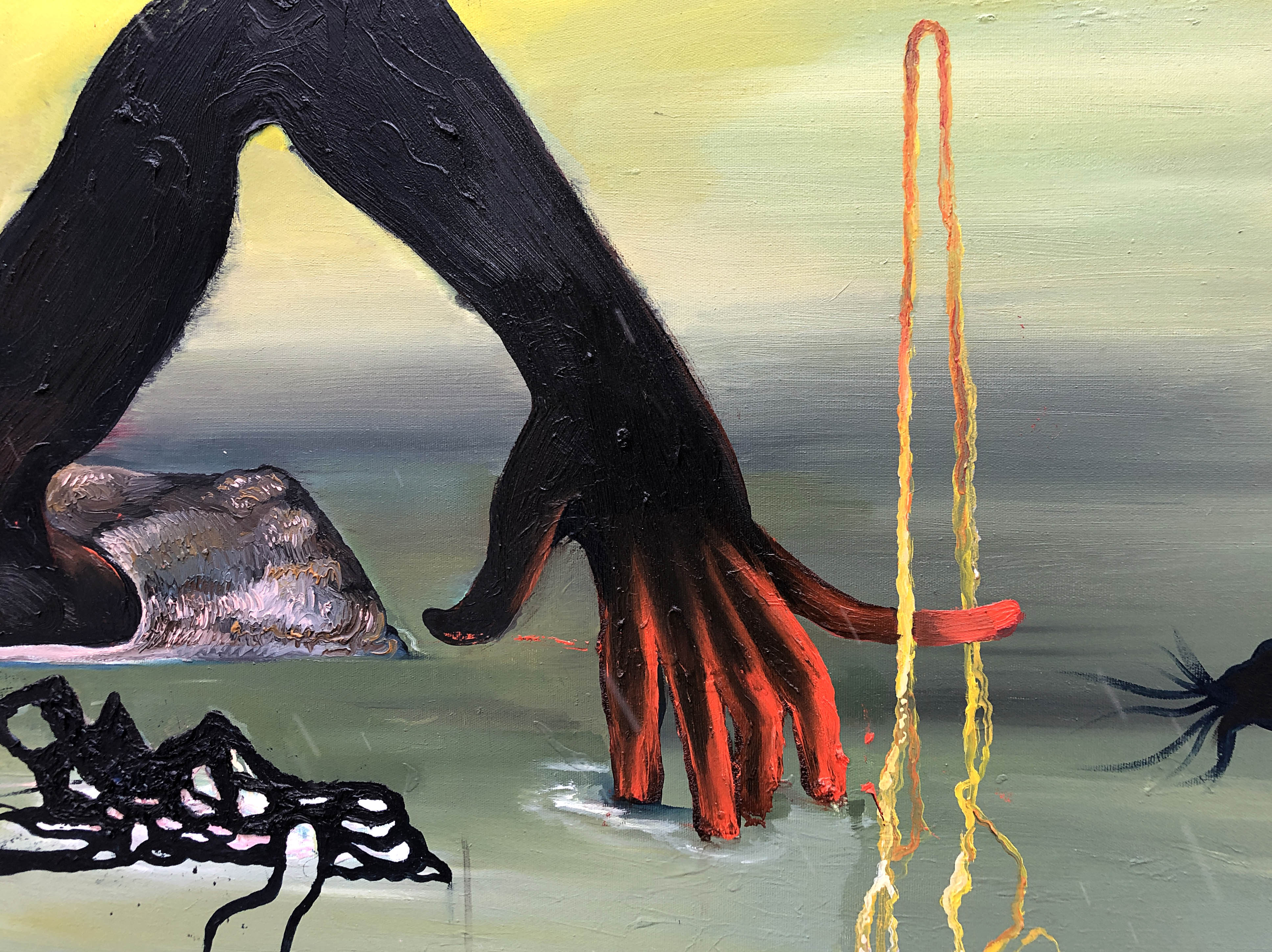 paintings, abstract, animal, landscape, surrealistic, animals, bodies, moods, nature, oceans, wildlife, black, green, red, yellow, oil, abstract-forms, atmosphere, beach, contemporary-art, horizontal, interior, interior-design, modern, modern-art, outdoors, scenery, water, Buy original high quality art. Paintings, drawings, limited edition prints & posters by talented artists.