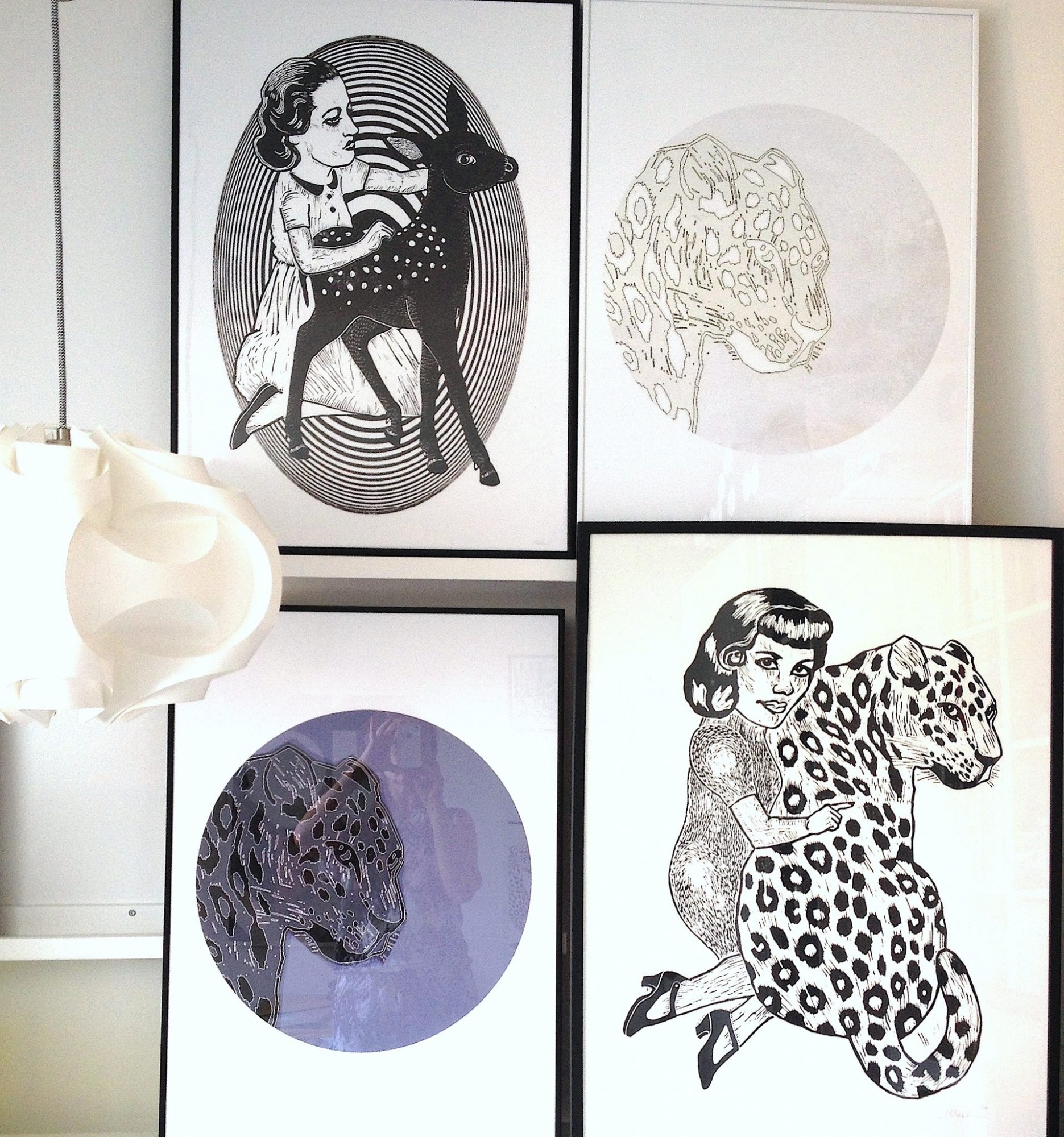 art-prints, linocuts, animal, figurative, graphical, monochrome, pop, portraiture, bodies, cartoons, wildlife, black, white, acrylic, black-and-white, contemporary-art, danish, decorative, design, interior, interior-design, modern, modern-art, nordic, posters, scandinavien, wild-animals, Buy original high quality art. Paintings, drawings, limited edition prints & posters by talented artists.