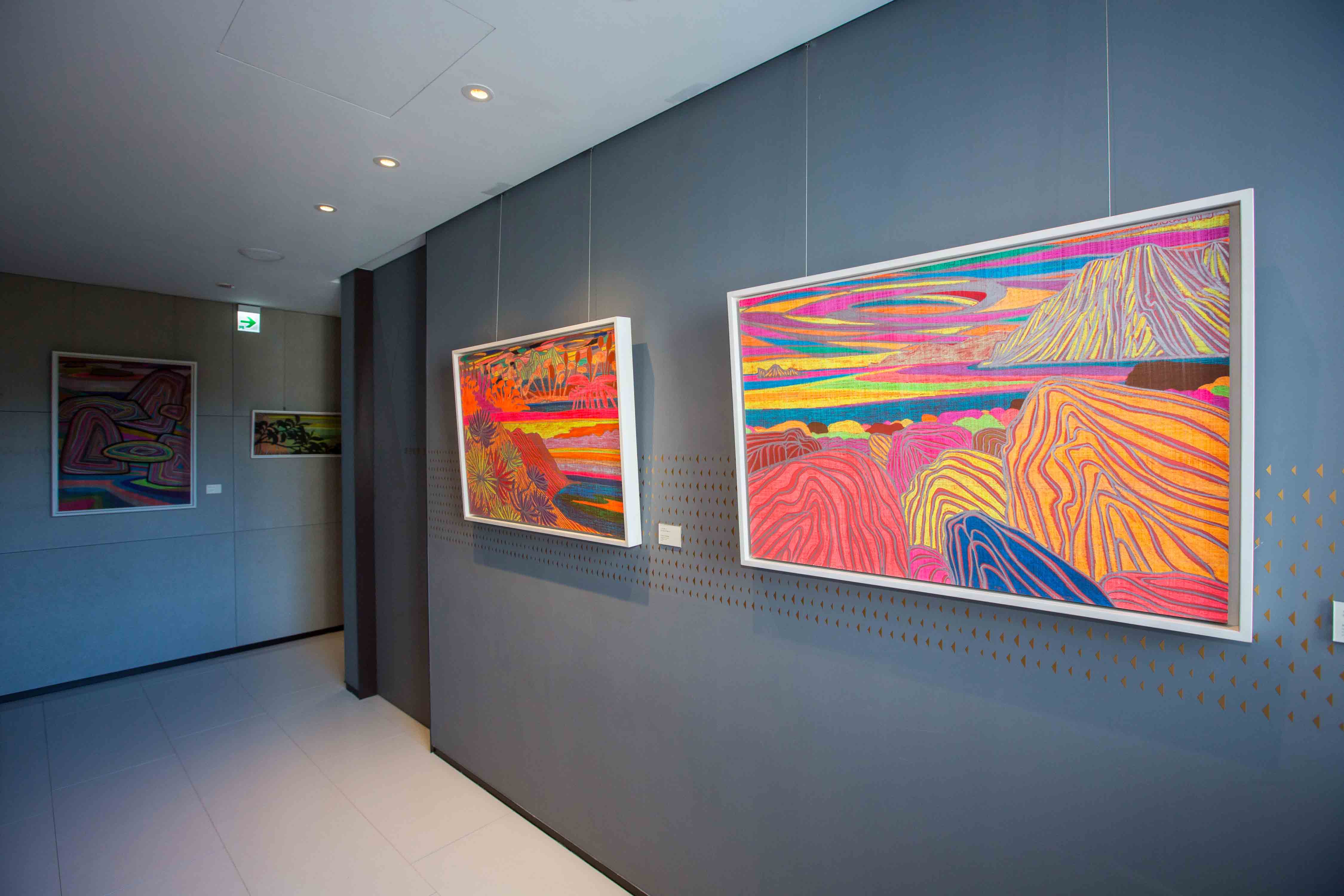 paintings, aesthetic, colorful, figurative, graphical, illustrative, landscape, architecture, nature, oceans, patterns, sky, green, pastel, pink, crayons, paper, contemporary-art, natural, Buy original high quality art. Paintings, drawings, limited edition prints & posters by talented artists.