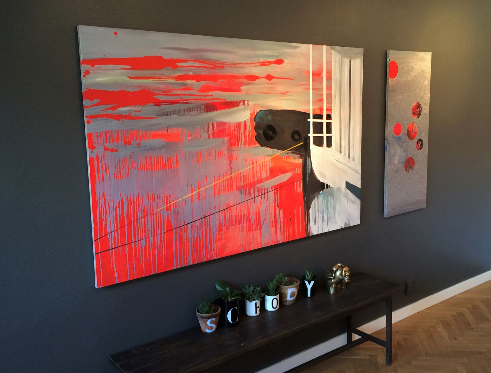 paintings, abstract, geometric, graphical, patterns, blue, grey, red, cotton-canvas, oil, abstract-forms, atmosphere, contemporary-art, danish, design, interior, interior-design, modern, modern-art, nordic, pop-art, scandinavien, Buy original high quality art. Paintings, drawings, limited edition prints & posters by talented artists.