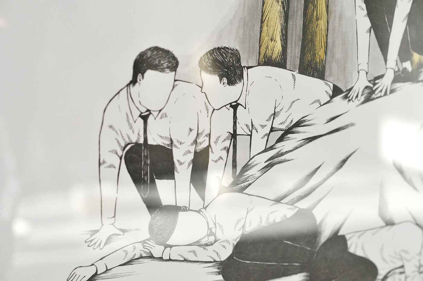 strong and expressive art illustrations and drawings, talented Danish illustrator, cartoonist, faverige