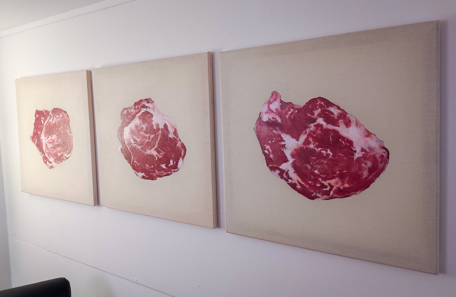 paintings, aesthetic, figurative, graphical, pop, still-life, animals, everyday life, patterns, beige, red, white, acrylic, cotton-canvas, beautiful, conceptual, contemporary-art, copenhagen, danish, death, decorative, design, food, interior, interior-design, modern, modern-art, nordic, Buy original high quality art. Paintings, drawings, limited edition prints & posters by talented artists.