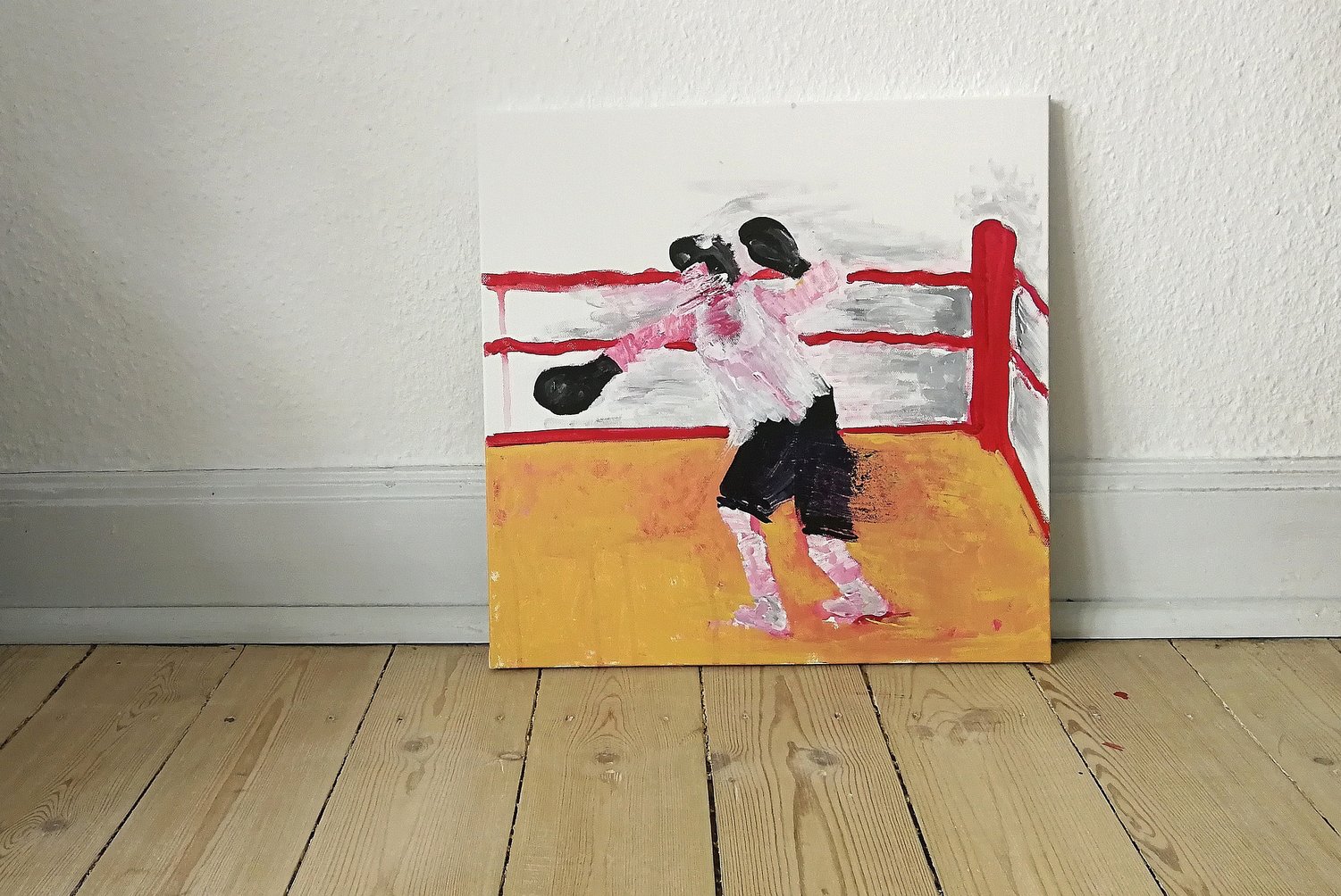 paintings, expressive, figurative, bodies, movement, people, sport, brown, red, white, acrylic, cotton-canvas, amusing, decorative, design, expressionism, female, feminist, interior, interior-design, vibrant, women, Buy original high quality art. Paintings, drawings, limited edition prints & posters by talented artists.