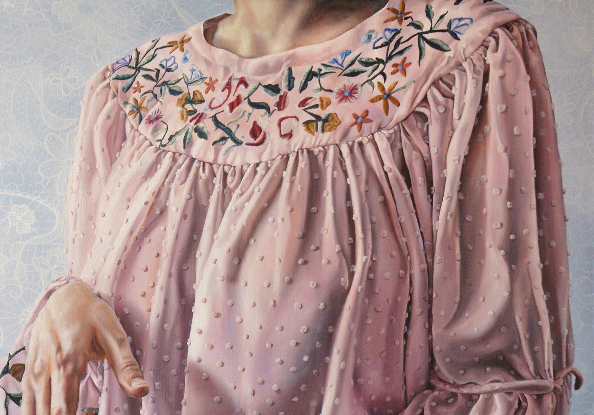paintings, figurative, portraiture, bodies, people, sexuality, textiles, beige, blue, pastel, pink, white, cotton-canvas, oil, beautiful, clothing, contemporary-art, decorative, erotic, female, feminist, flowers, interior, interior-design, modern, modern-art, women, Buy original high quality art. Paintings, drawings, limited edition prints & posters by talented artists.