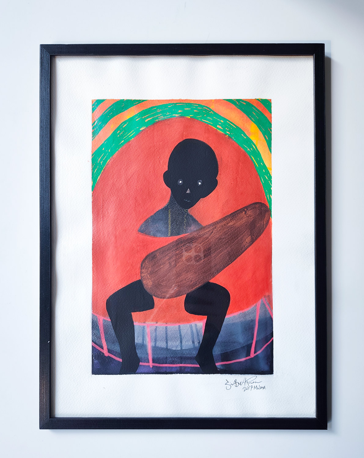 drawings, expressive, graphical, bodies, humor, movement, people, black, green, red, yellow, ink, paper, beautiful, contemporary-art, decorative, design, interior, interior-design, modern, modern-art, Buy original high quality art. Paintings, drawings, limited edition prints & posters by talented artists.