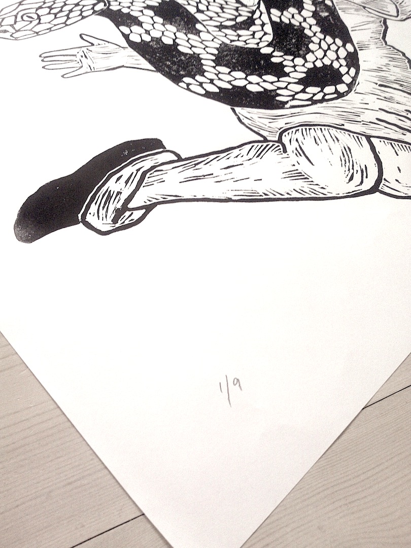 art-prints, linocuts, animal, figurative, illustrative, pop, portraiture, bodies, sexuality, wildlife, black, white, acrylic, paper, black-and-white, bright, contemporary-art, decorative, design, female, horizontal, interior, interior-design, modern, pop-art, posters, prints, retro, sexual, wild-animals, women, Buy original high quality art. Paintings, drawings, limited edition prints & posters by talented artists.