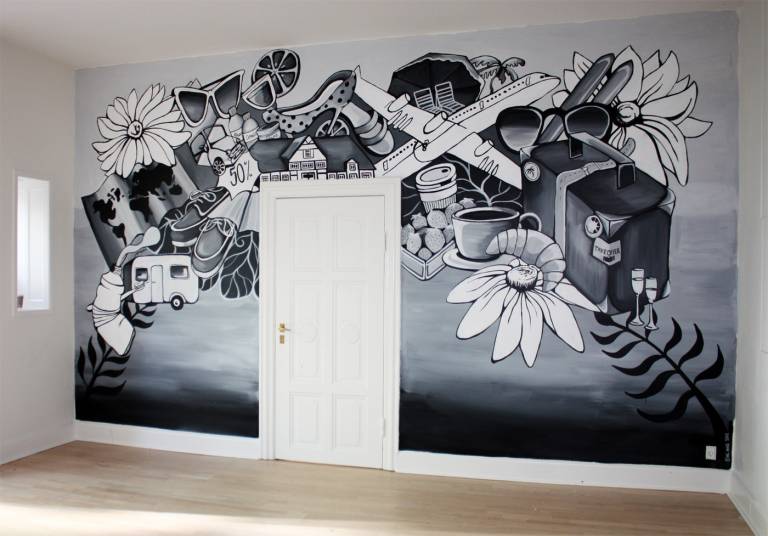 mural, artist, art, gallery