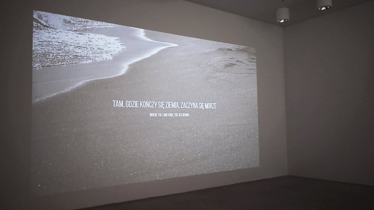 Multimedia interactive art installation by artist Anna Uscinska de Rojas, Beauton Art Gallery exhibition, interactive art installation, artist, gallery,