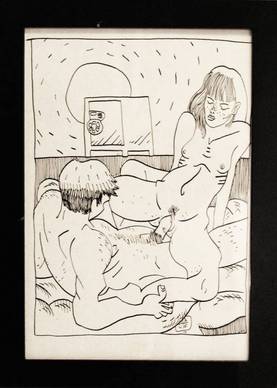 The Locksmith Files XXVIII | Drawings | Halfdan Pisket | Beauton Art Gallery drawings, figurative, graphical, illustrative, portraiture, bodies, sexuality, black, white, artliner, paper, erotic, men, nude, sexual, Buy original high quality art. Paintings, drawings, limited edition prints & posters by talented artists.