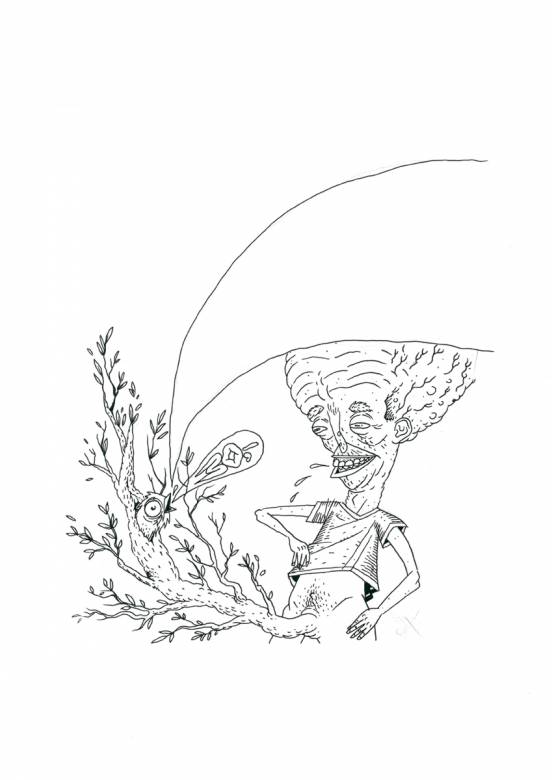 illustration. expressive modern art. talented artists, online art gallery