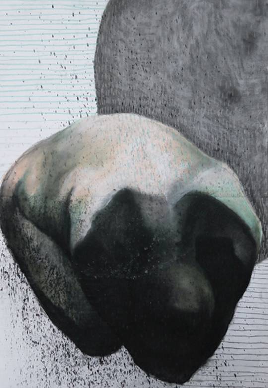 Pray II | Drawings | Zuzanna Sitarska | Beauton Art Gallery drawings, abstract, aesthetic, figurative, portraiture, sexuality, black, grey, white, acrylic, charcoal, paper, abstract-forms, beautiful, contemporary-art, danish, decorative, design, interior, interior-design, modern, modern-art, nordic, nude, pretty, scandinavien, Buy original high quality art. Paintings, drawings, limited edition prints & posters by talented artists.