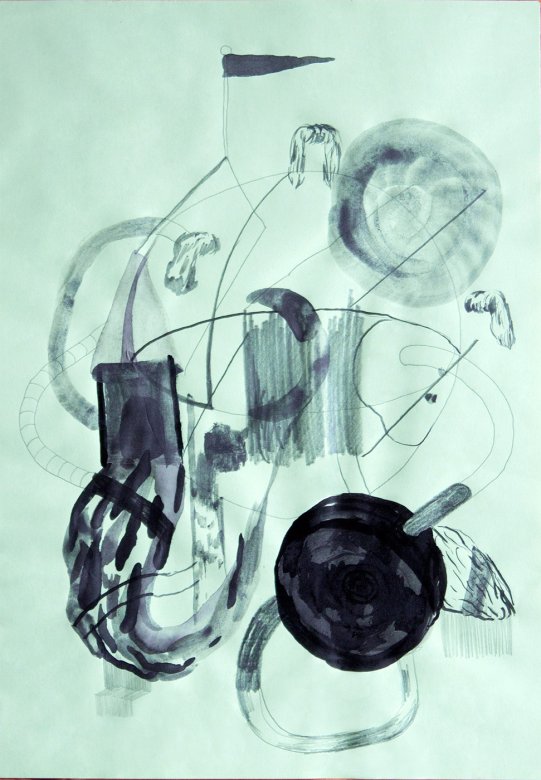 strong and expressive illustrations, talented young artist, online art gallery