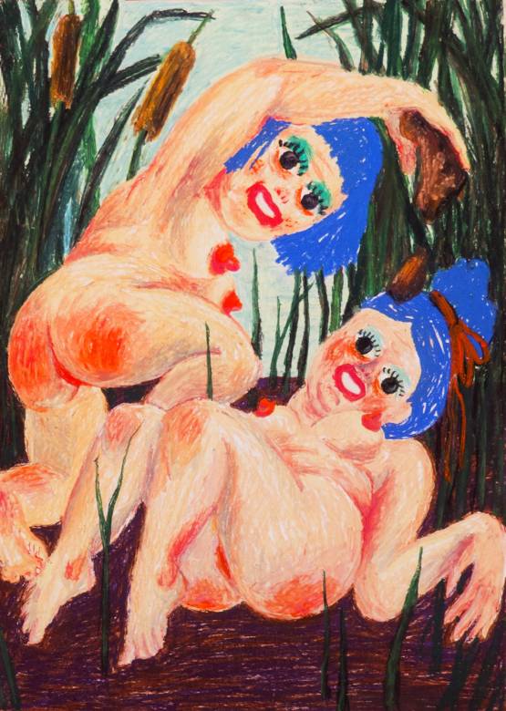 drawings, colorful, figurative, illustrative, landscape, bodies, humor, moods, nature, sexuality, beige, brown, green, oil, amusing, contemporary-art, danish, erotic, female, feminist, garden, girls, interior, interior-design, modern, modern-art, nordic, nude, scandinavien, sexual, weird, Buy original high quality art. Paintings, drawings, limited edition prints & posters by talented artists.
