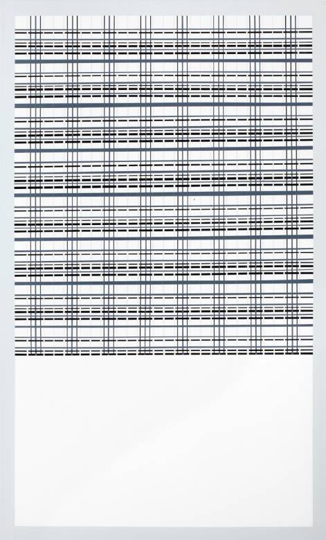 aesthetic, minimalist painting, simple, stylish, lines, black, white, graphic, design