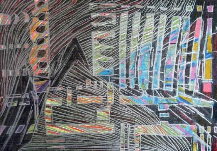 drawings, abstract, aesthetic, colorful, expressive, minimalistic, architecture, bodies, patterns, black, blue, pastel, white, crayons, paper, other-mediums, abstract-forms, contemporary-art, tranquil, weird, Buy original high quality art. Paintings, drawings, limited edition prints & posters by talented artists.