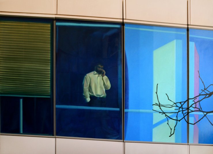 Santiago 1:26PM | Paintings | Noemi Staniszewska | Beauton Art Gallery paintings, aesthetic, colorful, figurative, graphical, architecture, patterns, people, technology, beige, blue, green, flax-canvas, oil, architectural, beautiful, buildings, business, interior, interior-design, modern, modern-art, money, Buy original high quality art. Paintings, drawings, limited edition prints & posters by talented artists.