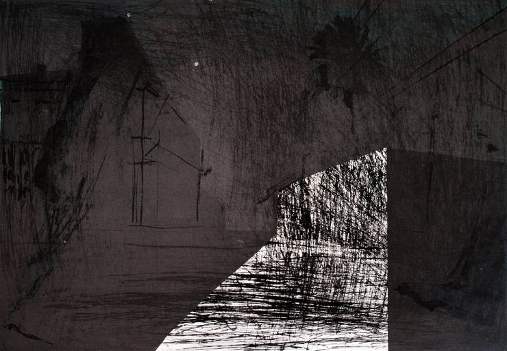City III - 70cm x 54,5cm. Original silkscreen by artist Zuzanna Sitarska art gallery. limited print. online art. artist. original art print and paintings by artist Zuzanna Sitarska