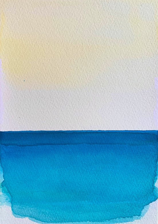 gouache-painting, watercolor-paintings, abstract, aesthetic, landscape, minimalistic, architecture, patterns, sky, blue, white, yellow, gouache, paper, watercolor, abstract-forms, beautiful, contemporary-art, decorative, design, interior, interior-design, modern, modern-art, Buy original high quality art. Paintings, drawings, limited edition prints & posters by talented artists.