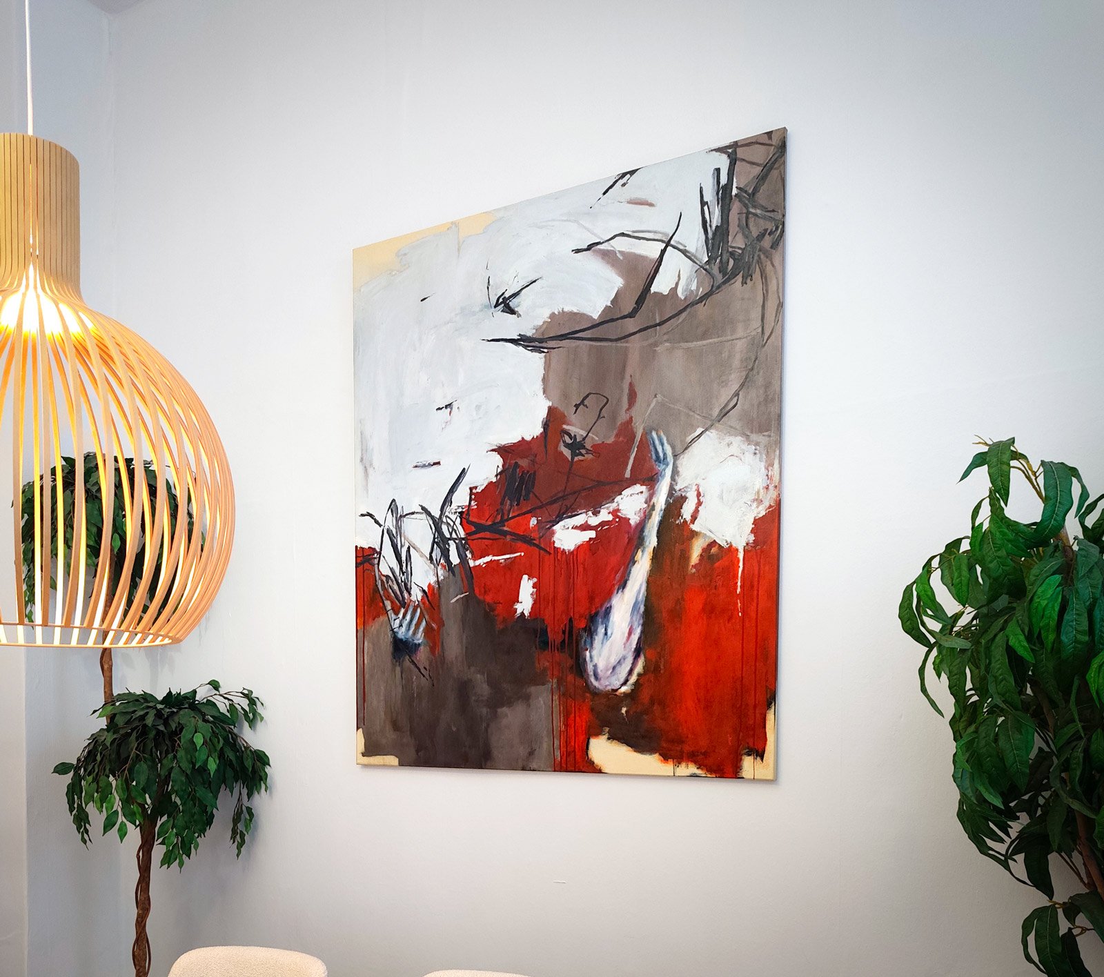 Intuition I, an original painting by Rose Marie Brøgger