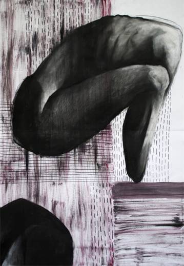 Otoczak | Drawings | Zuzanna Sitarska | Beauton Art Gallery drawings, abstract, aesthetic, expressive, figurative, illustrative, portraiture, bodies, patterns, sexuality, black, violet, white, acrylic, charcoal, paper, abstract-forms, beautiful, contemporary-art, danish, decorative, design, interior, interior-design, men, modern, modern-art, nordic, nude, pretty, scandinavien, Buy original high quality art. Paintings, drawings, limited edition prints & posters by talented artists.