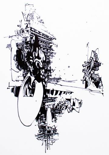 #3 - 31,5 x 45,5 cm. - Limited edition giclee print 1/1 on fine art paper. Signed and numbered by artist kunstner Ola Juliussen