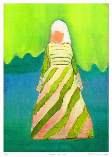 posters-prints, giclee-print, aesthetic, colorful, figurative, illustrative, portraiture, bodies, people, sky, blue, green, turquoise, ink, paper, beautiful, clothing, contemporary-art, copenhagen, danish, decorative, design, female, interior, interior-design, modern, motorcycle, nordic, posters, prints, scandinavien, women, Buy original high quality art. Paintings, drawings, limited edition prints & posters by talented artists.