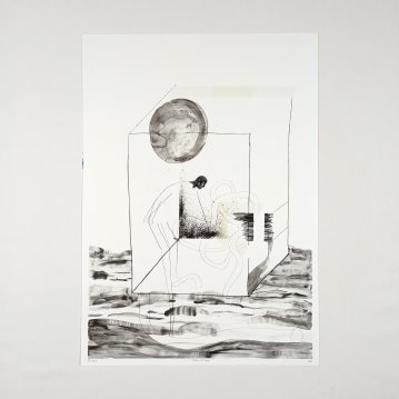 posters-prints, giclee-print, aesthetic, landscape, bodies, black, grey, white, ink, paper, posters, Køb original kunst og kunstplakater. Malerier, tegninger, limited edition kunsttryk & plakater af dygtige kunstnere.